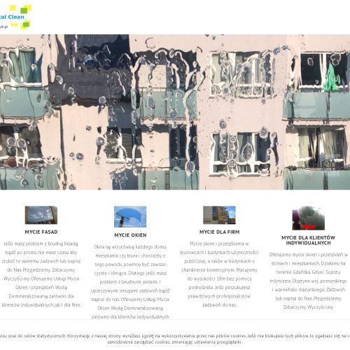 Gdynia - mycie okien trójmiasto