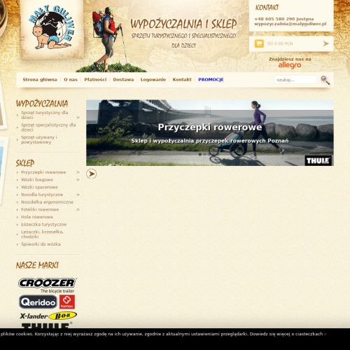 Wózki biegowe sklep - Poznań