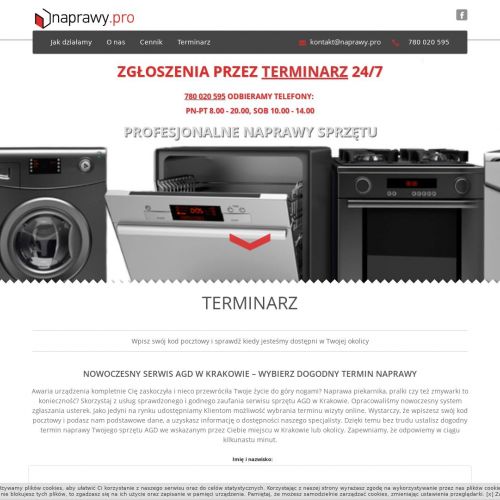 Serwis kuchenek gazowych Kraków