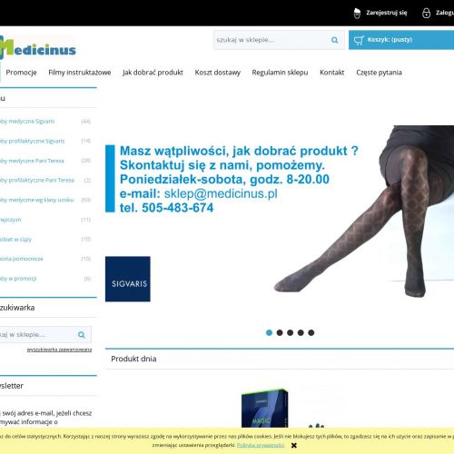 Rajstopy uciskowe męskie