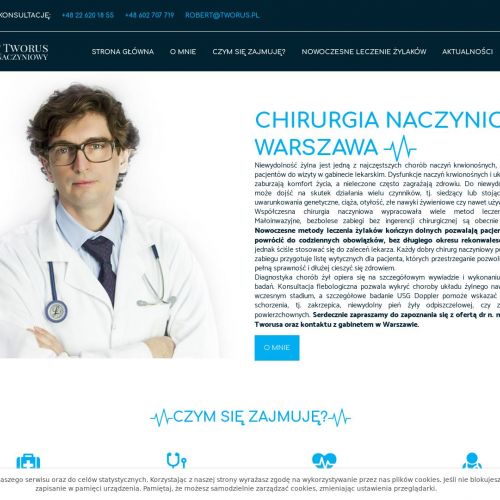 Warszawa - niedokrwienie kończyn