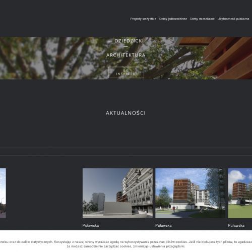 Projekt budynku lokale mieszkalne - Grodzisk Mazowiecki