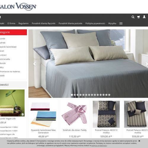 Szlafrok zapinany na zamek