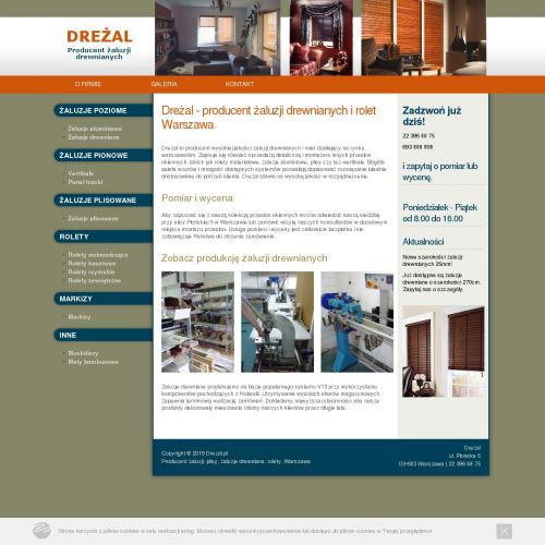 Moskitiery marki w Warszawie