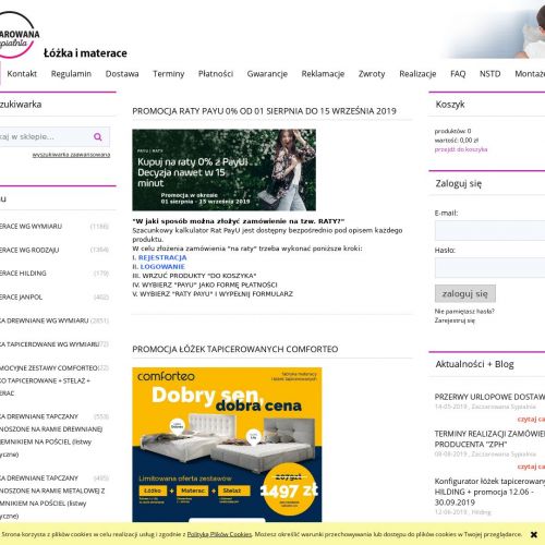 Materace 140x200 Kraków