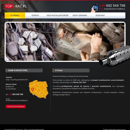 Skup katalizatorów Szczecin