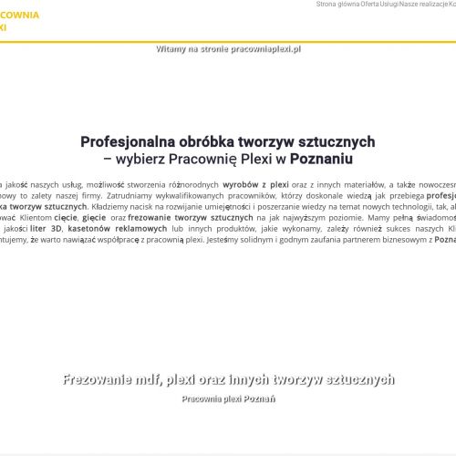 Poznań - osłony z plexi do maszyn