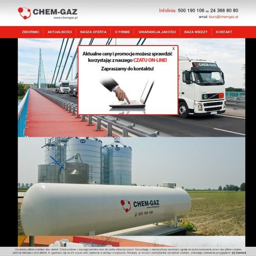 Gaz opałowy - łódź