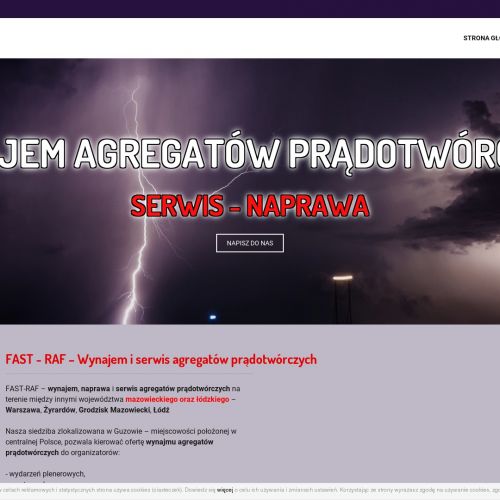 Serwis agregatów w Żyrardowie