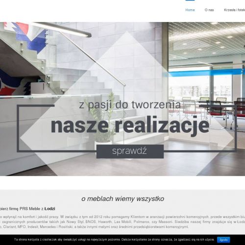 Łódź - krzesła gabinetowe