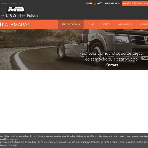 Części do maszyn volvo łódź