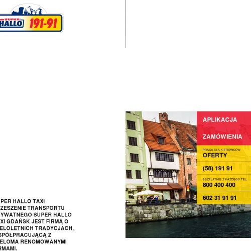 Gdańsk - tania taksówka