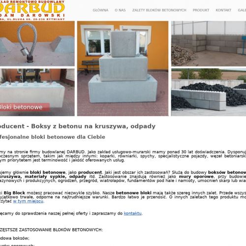 Blok betonowy cena w Rzeszowie