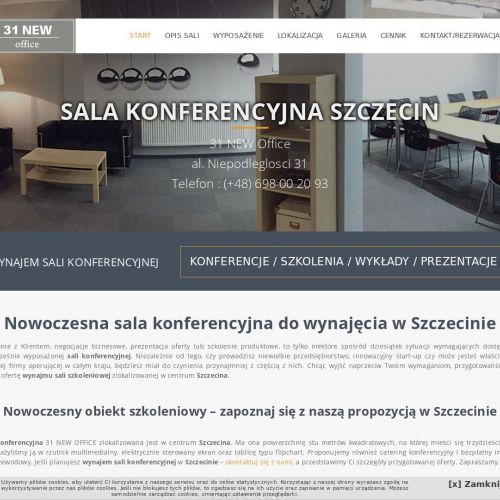 Szczecin sala konferencyjna