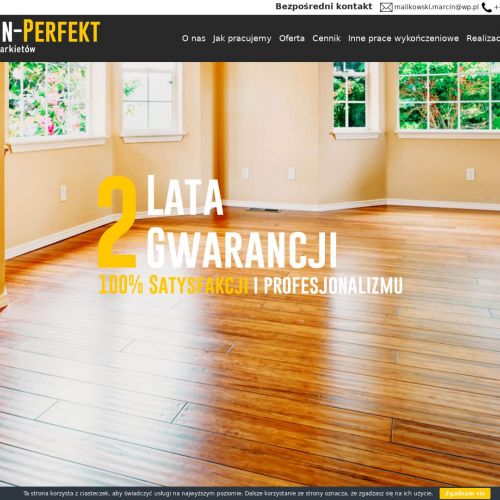 Odnawianie parkietu - Płock