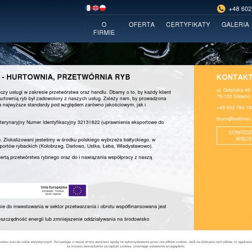 Hurtownia rybna praca w Sławnie