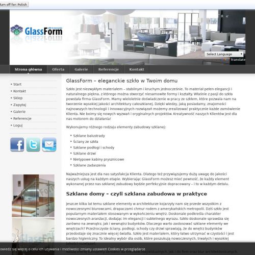 Szklane podłogi - Kraków