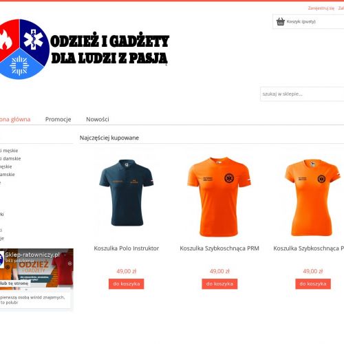Bluza damska ratownicza