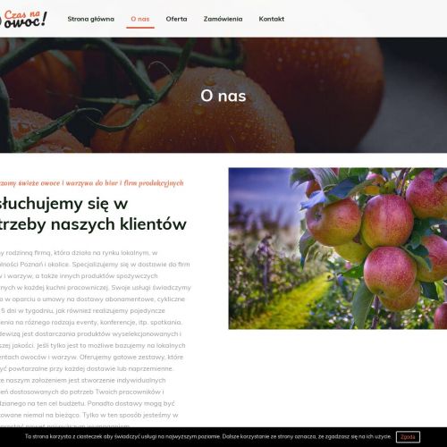 Dowóz owoców do biura - Poznań