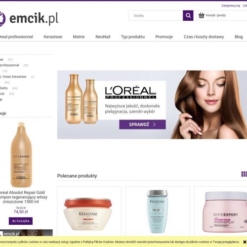 Produkty profesjonalne do włosów
