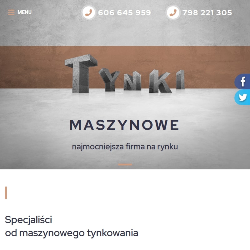 Opoczno - tynkowanie maszynowe ścian