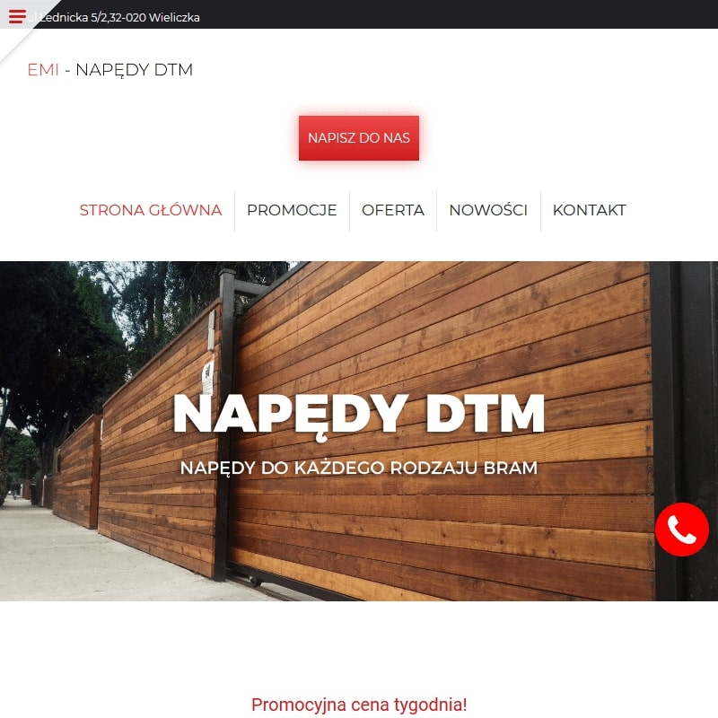 Mechanizm bramowy w Krakowie