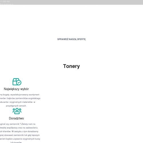 Tonery do drukarek - żywiec