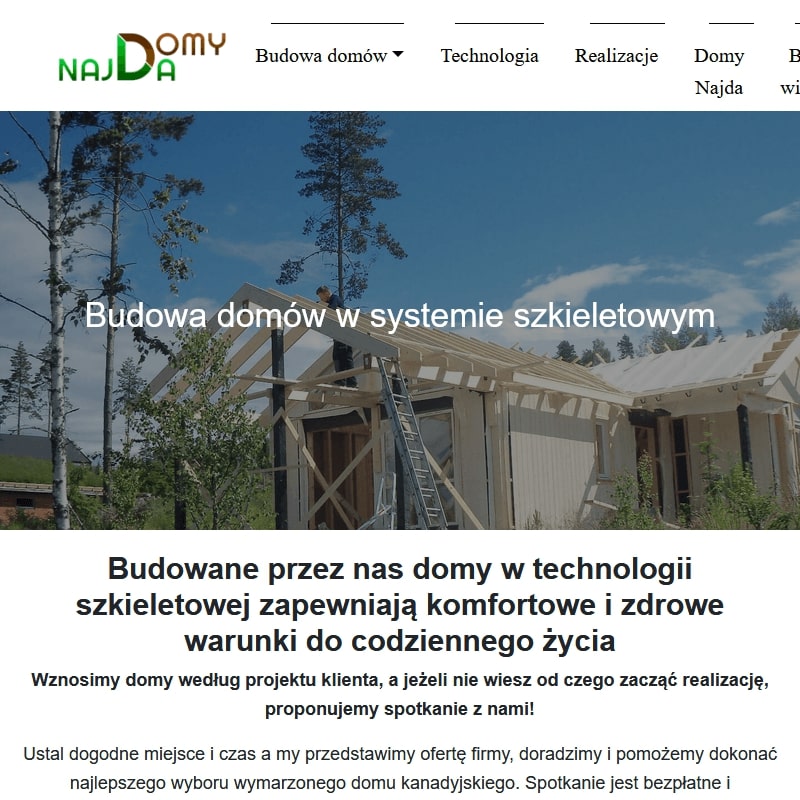 Szczecin - garaże w technologii szkieletu drewnianego