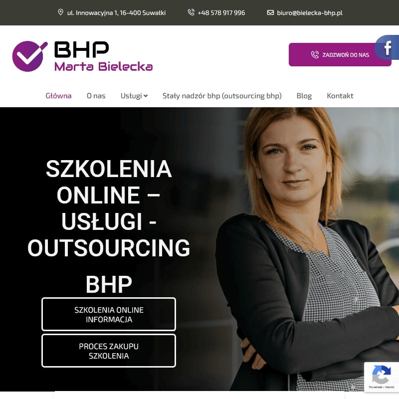 Szkolenie bhp dla pracowników biurowych - Augustów