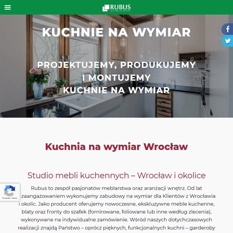 Wrocław - meble kuchenne z połyskiem