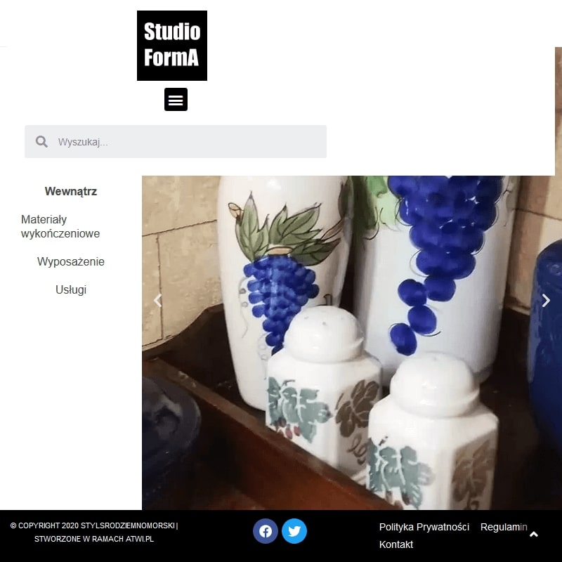 Dom w stylu śródziemnomorskim