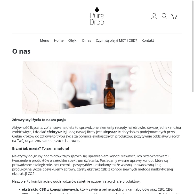 Olejek cbd na raka