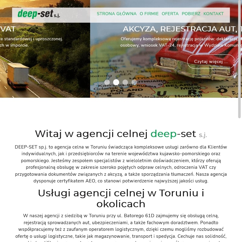 Agencja celna toruń batorego w Bydgoszczy
