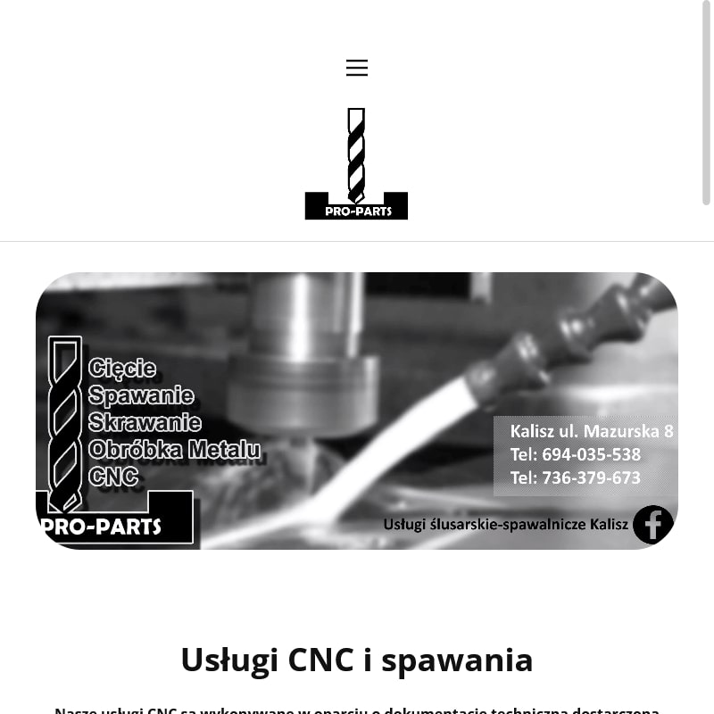 Kalisz - frezowanie cnc aluminium