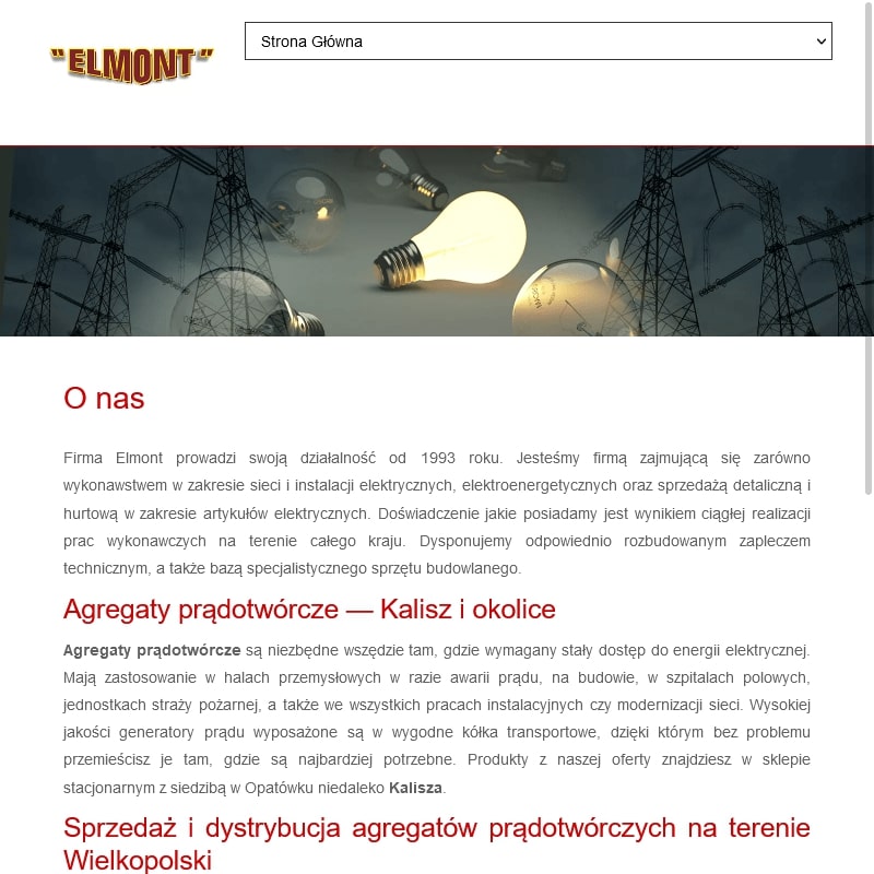 Agregaty prądotwórcze na budowę - Konin