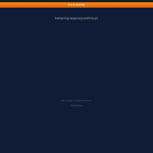 Wynajem długoterminowy przyczepy kempingowej