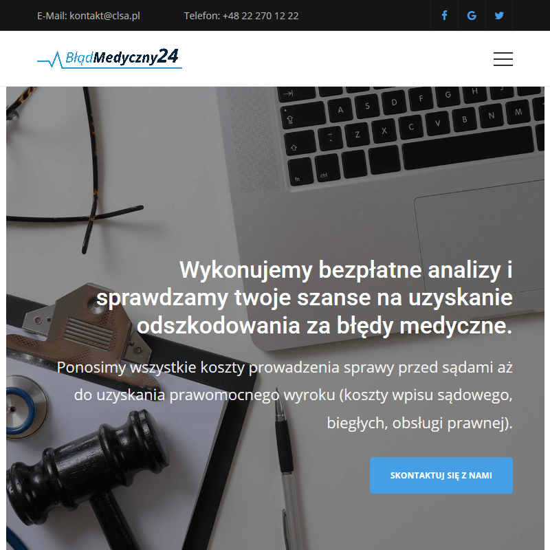 Zadośćuczynienie za błąd lekarski