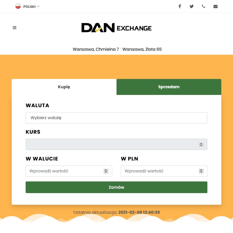 Kantory warszawa kursy