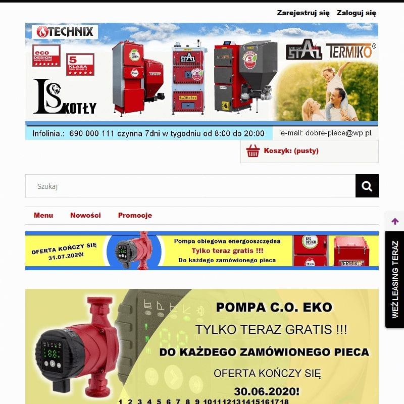 Kotły ekogroszek Pleszew