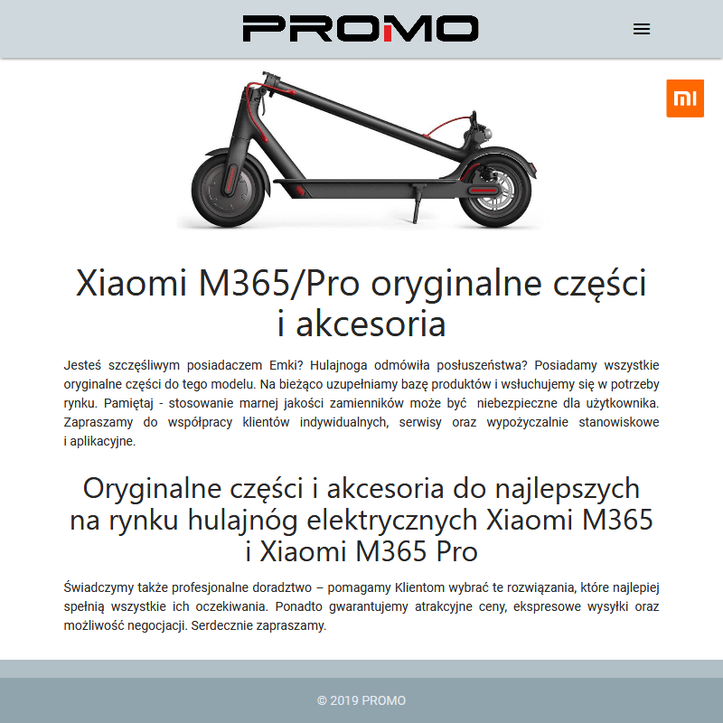 Manetka gazu xiaomi m365