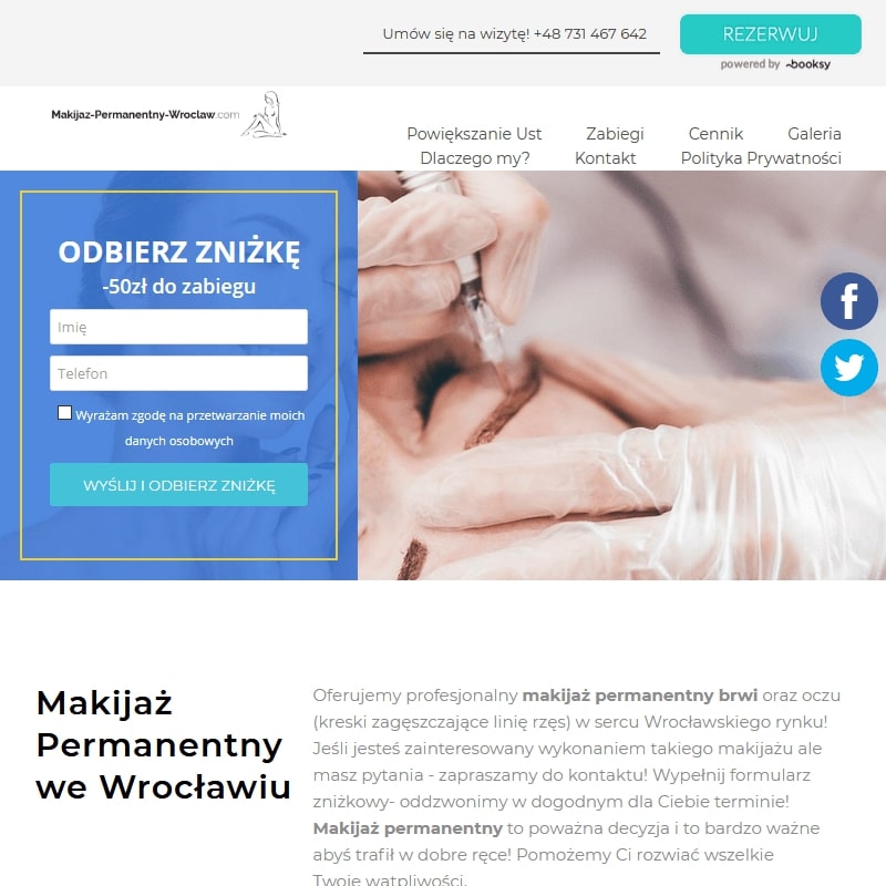 Salon kosmetyczny wrocław stare miasto