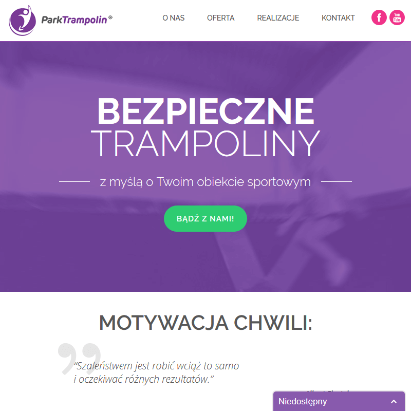 Zabezpieczenia torów przeszkód