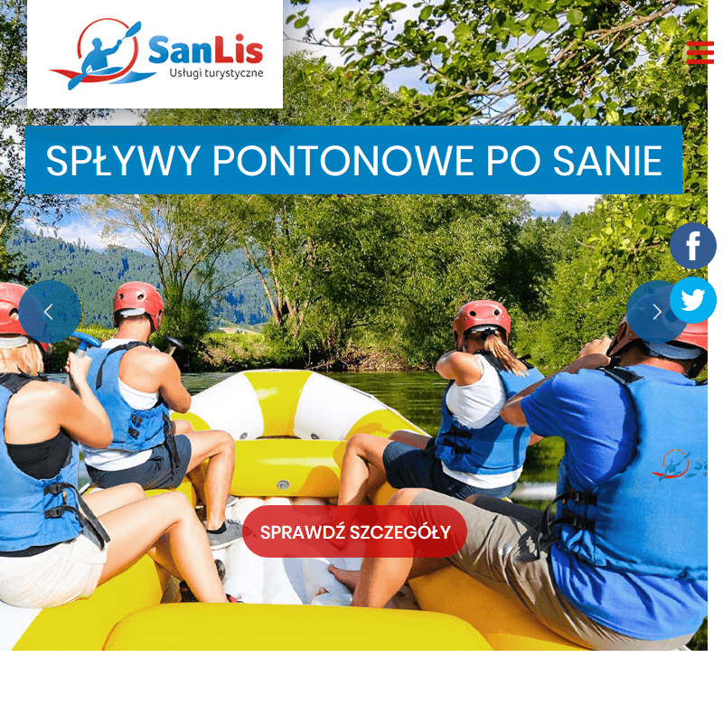 Pontony bieszczady - Sanok