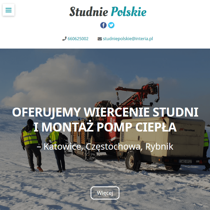 Wiercenie studni Mikołów