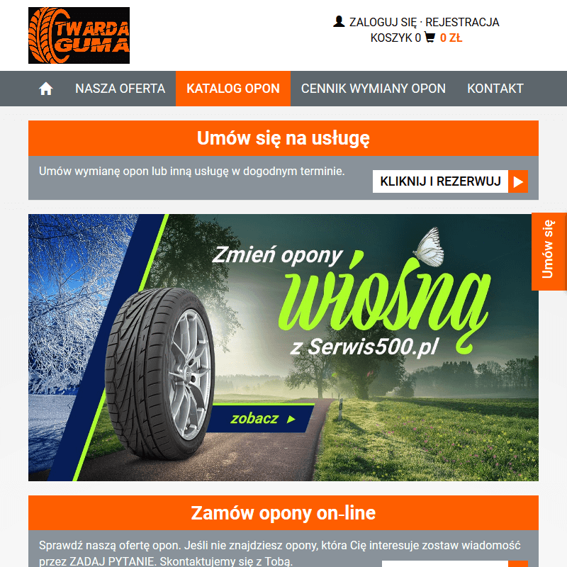 Montaż ogumienia w Grodzisku Mazowieckim