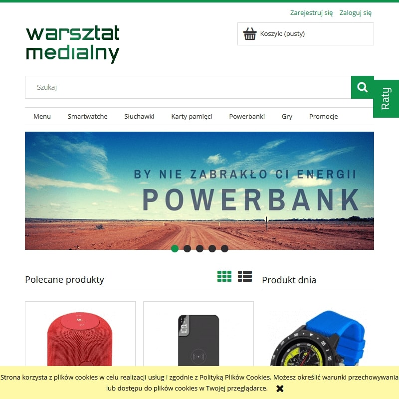 Powerbank z ładowaniem indukcyjnym