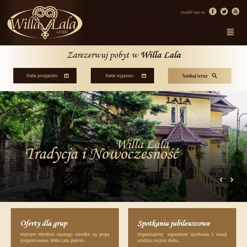 Kameralny pensjonat w szczawnicy