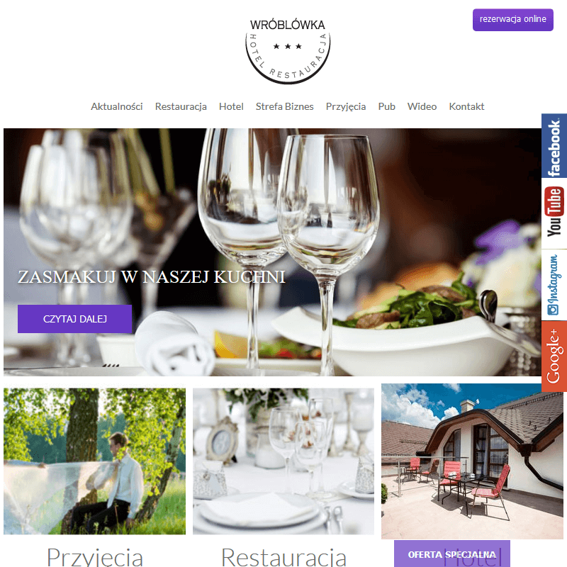 Bielsko Biała - przyjęcia